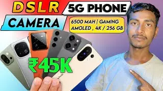 Top 5 Best Camera Smartphone Under 45000 in 2025 | Best Camera Mobile Under 40000 #5GMobile