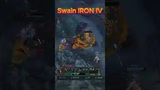 Swain Support | IRON IV | Follow my Progress!#leagueoflegends #reels #clips #esports #gaming