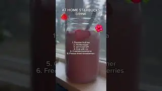 Please subscribe! ❤️#foryou #starbucks @starbucks #trending #diy #viral #fyp #shorts #drink #pink