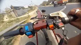 three wheeler electric vehicle for handicapped खराब हो गई Battery down 🥺 | Kundan handicap vlogs 