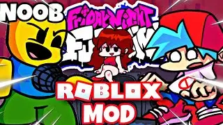 FRIDAY NIGHT FUNKIN MOD ROBLOX NOOB HARD - MEDIO - EASY GAMEPLAY PETER TOYS