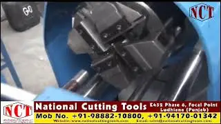 Rebar Threading Machine use Foundation and Anchor Bolt Production Line #viralvideo #machine  