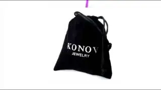 KONOV Jewelry 2pcs Rhodium Plated Classic Square Men's Shirts Vintage Pattern Cufflinks Wedding,