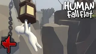 JUNGLE FAILS! 🌴 | Human Fall Flat: Part 8 - The Water Wheel Nightmare