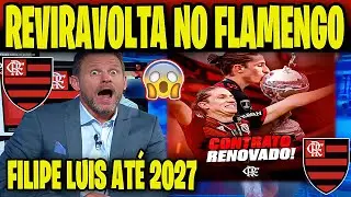😲 REVIRAVOLTA NO FLAMENGO! FILIPE LUIS RESPONDEU A NAÇÃO RUBRONEGRA! MERCADO DA BOLA DO FLAMENGO