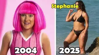 Lazytown ★ Cast Then and Now // As&iacute; lucen los Personajes de Lazy Town Hoy en D&iacute;a