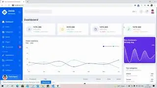 Angular 12 Admin Dashboard with Day Night Switch Theme Mode Working Demo