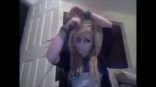 scene hair.. before hair dyed  :P OLDD