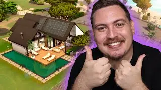 CONSTRUI UMA CASA DE CAMPO MODERNA PERFEITA PARA SEUS SIMS!!!│ Slow Build │ Construção