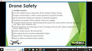 FlyGirls FAA Rules & Regulations Screencast