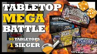 Was ist das beste Tabletop? - Der Tabletop Mega Battle: 90 Spiele - 1 Sieger