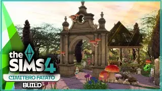 COSTRUISCO un cimitero per fate su  THE SIMS 4 NATURA INCANTATA