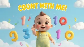 Counting made fun for little stars ⭐ Let&rsquo;s go 1 to 10!🎊