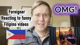 FOREIGNER REACTS FILIPINO FUNNY MEMES! (Pinoy comedy | Reaction)