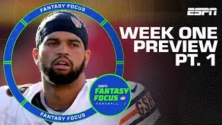The BEST Starts for Week 1 | Fantasy Focus 🏈