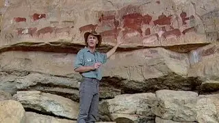 🌄 Game Pass Shelter’s Sacred Code: San Rock Art Decoded by Dr. Sven Ouzman