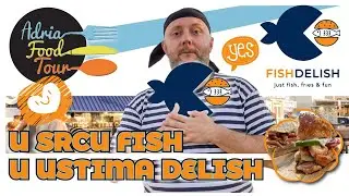FISH DELISH - unikatni biser Jadrana, MURTER (Tuna steak delish, Shrimp roll, Srimp trotilla)