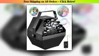 New arrived 60W stage Bubble Machine remote control for disco dj pub wedding party stage effect
