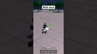 You can do hunters grasp tech in the dummy&hellip;😳 #roblox #shorts | The Strongest Battlegrounds |