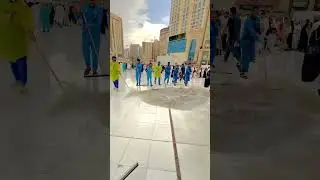 2 November 2024 Masjid Al Haram cleaning #viralvideo #duet #shoshop