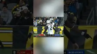 Bengals kicker HEARS IT from the Steelers crowd #shorts