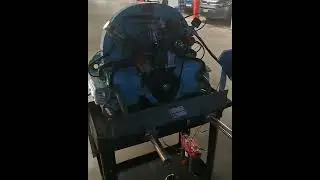 Erster Start vom neu aufgebauten VW Typ 1 34PS 6 Volt Motor