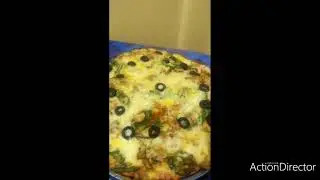 tasty fajita pizza recipe by fun with muaz