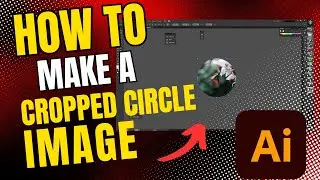 How to make Cropped Circle Image in Illustrator