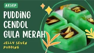 Ide Dessert Unik: Pudding Cendol Gula Merah 🍯💛