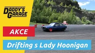 BRUT&Aacute;LN&Iacute; DRIFT s NINOU ZAGOŽDŽON alias LADY HOONIGAN 🔥 | Paddock Pezinsk&aacute; Baba | BMW E30 🏁