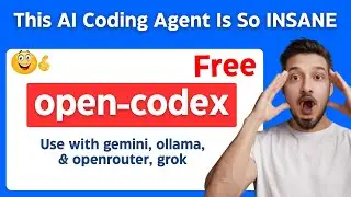 OPEN CODEX : This FREE AI Coding Agent Is INSANE Alternative To CURSOR & Windsurf