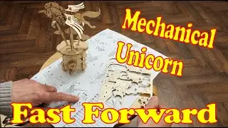 Mechanical Unicorn - Crafts & Co 3D Puzzle FAST FORWARD