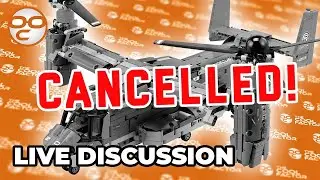 🔴 LIVE TALK: LEGO Technic V-22 Osprey CANCELLED!