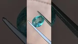 Турмалин Параиба 3.35ct, Спец.цена благодаря крупному включению!СКОРО В МОСКВЕ!