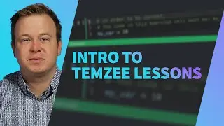 Intro to Temzee Lessons (Notebook-based Python tutorials with exercises in your web browser)