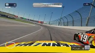 Last lap pass!!!