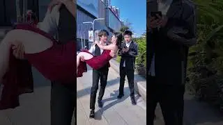 Sweet prank move, instant street pickup vibe 🫶 #Prank #StreetPrank #Pickup #Funny