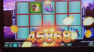 [SLOTGASM] 08.2019 Okada amanila  Cash Cove Jackpot $1200 line hit!