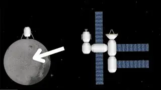 First Landing! Building a Permanent Moon Base in SFS pt 2