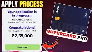 Axis SuperCard Pro Apply Process | How to Apply Axis SuperMoney Credit Card | Lifetime Free Card