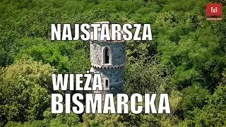 Wieża Bismarcka Jańska Góra Masyw Ślęży