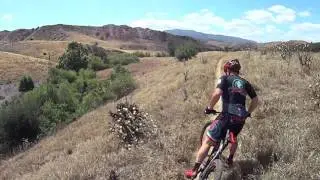 Rolling M  Ranch trail chino hills with Arnold