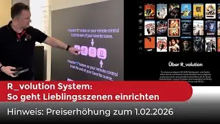R_volution System: So geht Lieblingsszenen einrichten & Jetzt noch zum alten Preis bestellen.