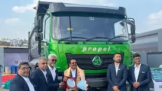 Компания Propel представила новый электрический грузовик на выставке EXCON 2025.