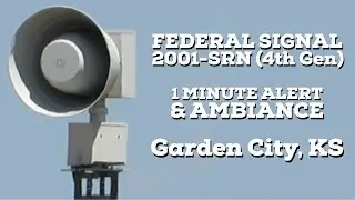(High Pitched) FS 2001-SRN | 1 Min. Alert & Ambiance | Garden City, Kansas | 6/24/24