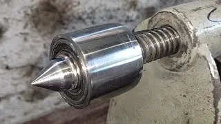 Como fazer contraponto, ponta rotativa para torno