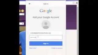 Chrome sign in