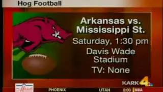 razorback nation report 11/17/08