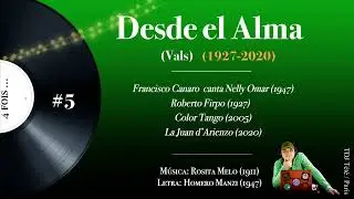 4 fois... #5 / Desde El Alma (Vals, 1911) / TDJ Tété (Etienne Buraud - Paris)