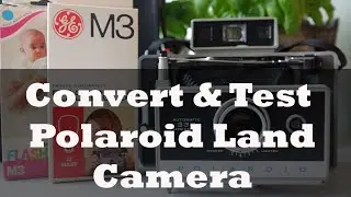 How to Test and Convert a Polaroid Land Camera to use AAA batteries